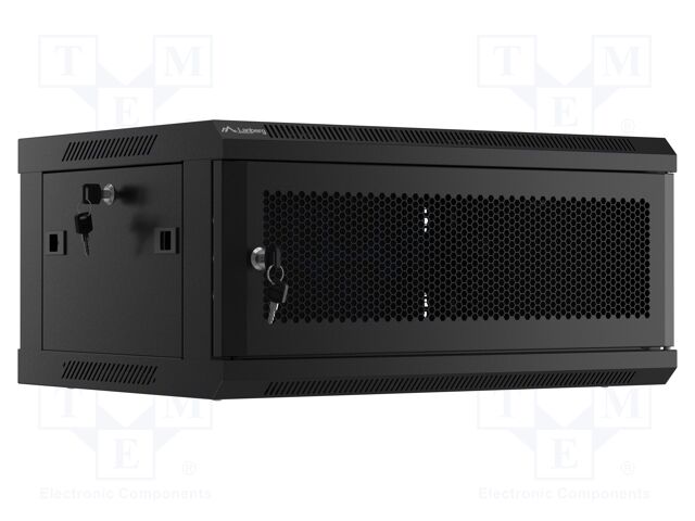 Lanberg 19inch 600X450 WALL-MOUNTED RACK BUILT-IN CABINET SCH - Rack (WF01-6404-23B) thumbnail