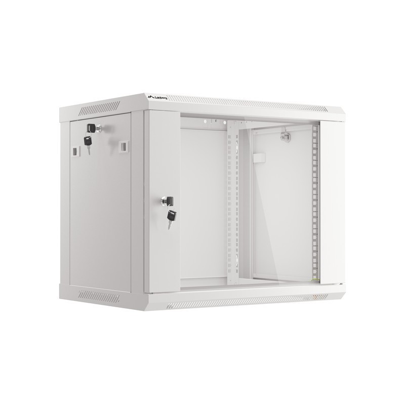 Lanberg Nástìnný rack 19'' 9U 600X450mm ?edý flat pack (WF01-6409-10S) thumbnail