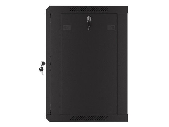 Lanberg 19inch 600X450 RACK BUILT-IN CABINET BLACK PERFORATED - Rack (WF01-6412-23B) thumbnail