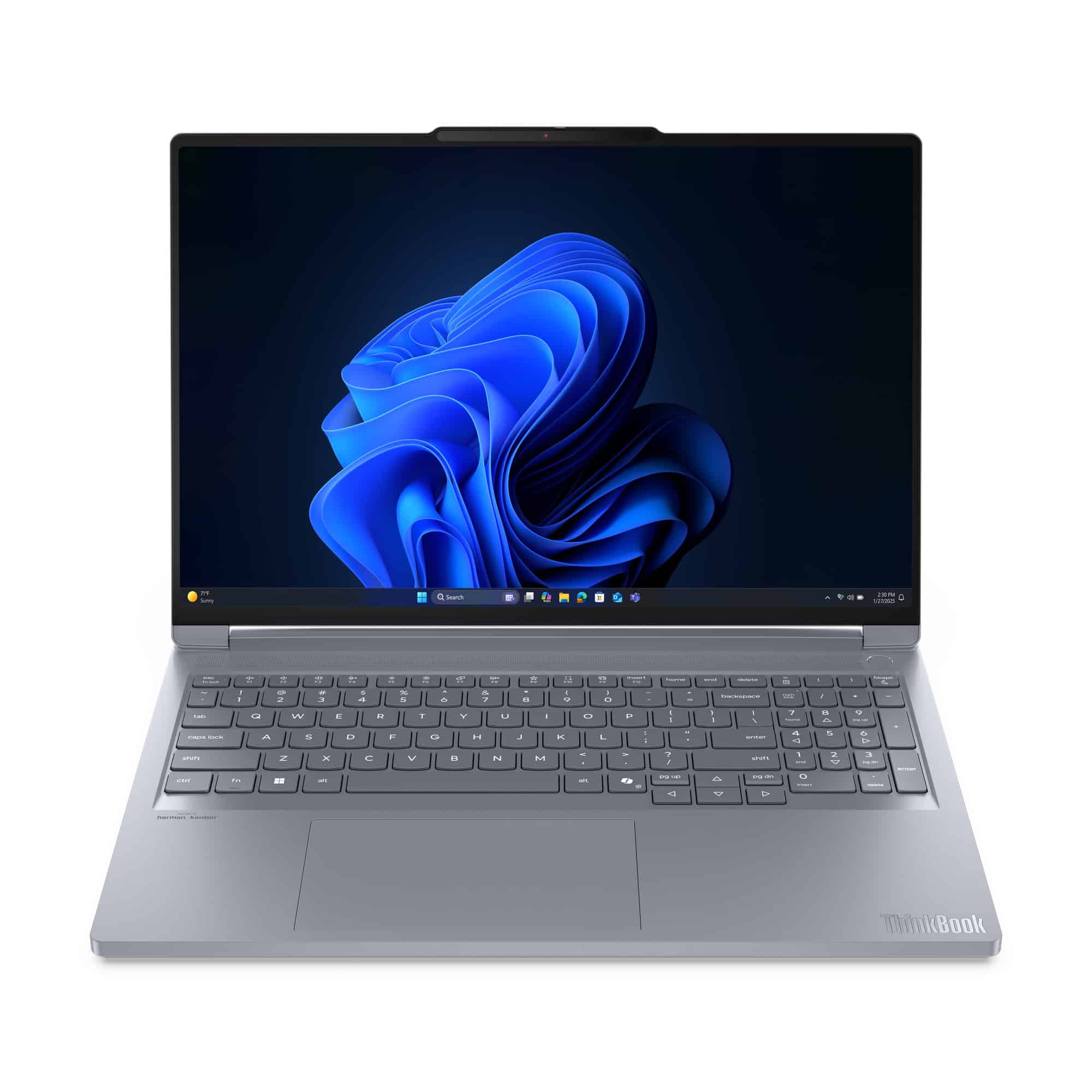 Lenovo ThinkBook 16p G6 IAX Intel Core Ultra 9 275HX Laptop 40,6 cm (16) 3.2K 32 GB DDR5-SDRAM 1 TB SSD NVIDIA GeForce RTX 5060 Wi-Fi 7 (802.11be) Windows 11 Pro Engels Grijs (21R00014MH) thumbnail