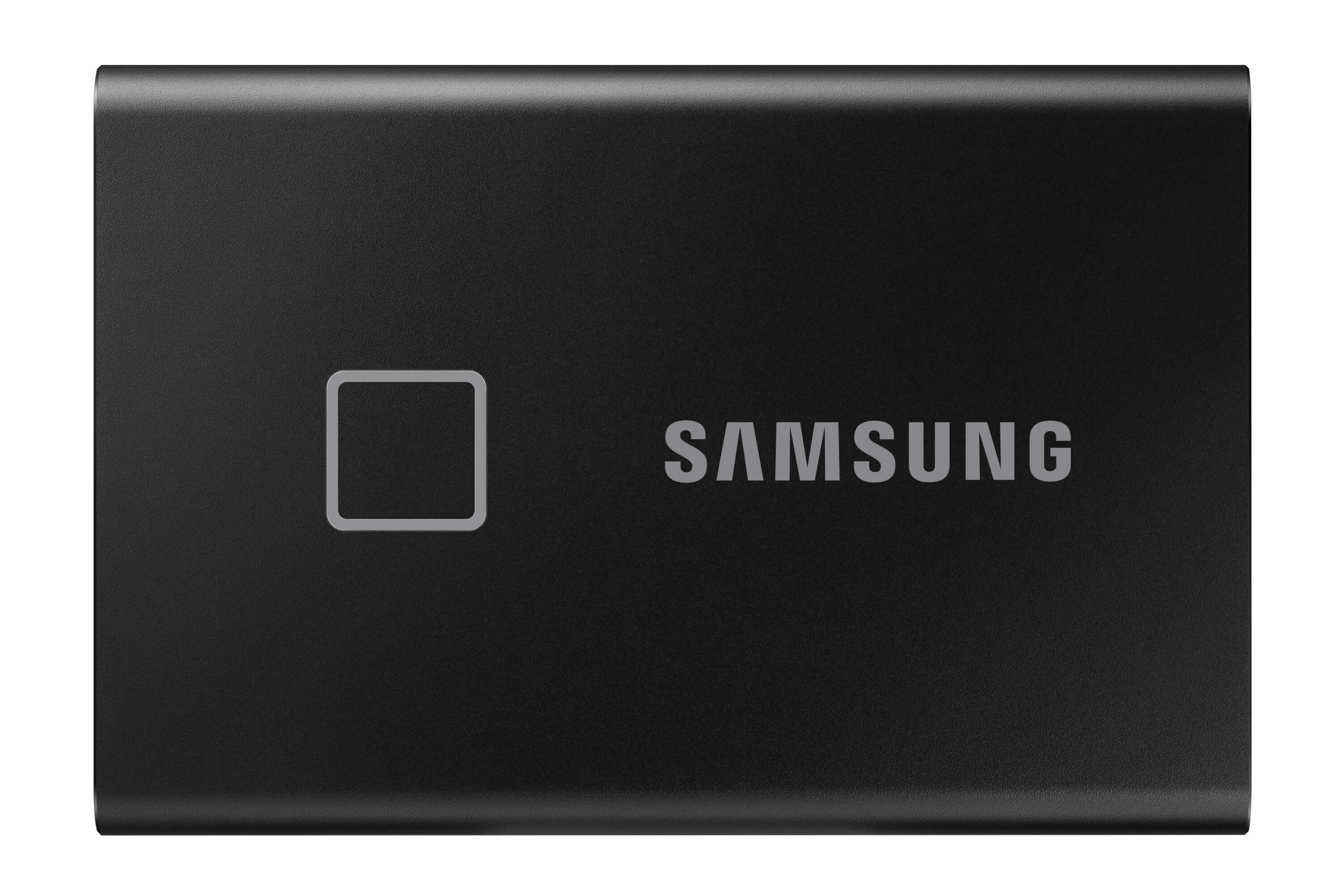 Samsung MU-PC1T0K, T7 Touch, 1000 GB, USB Type-C, 3.2 Gen 2 (3.1 Gen 2), 1050 MB/s, Wachtwoordbeveiliging, Zwart (MU-PC1T0K/WW) thumbnail