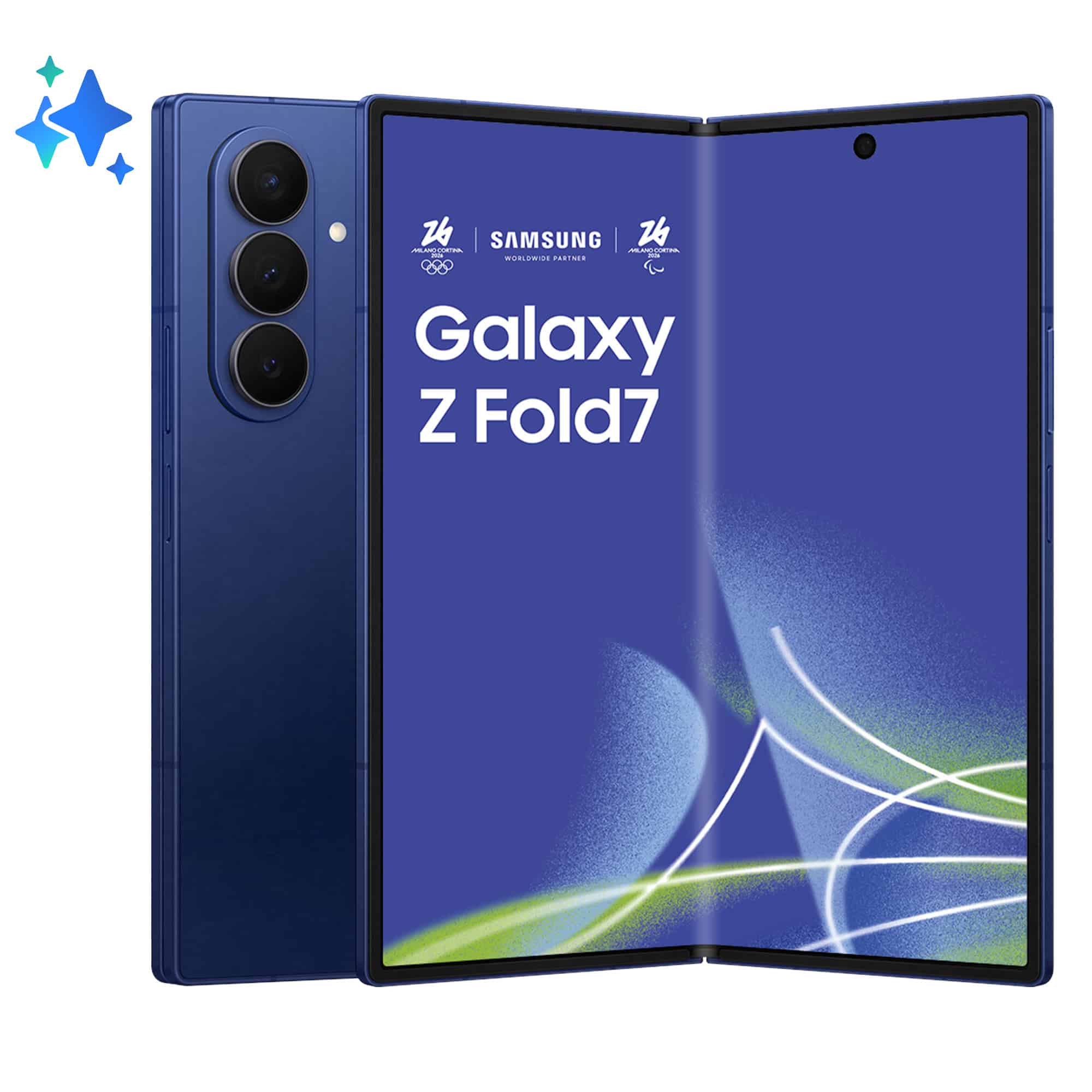 Samsung Galaxy Z Fold7 20,3 cm (8) Android 16.0 5G 16 GB 1 TB 4400 mAh Blauw (SM-F966BDBNEUE) thumbnail