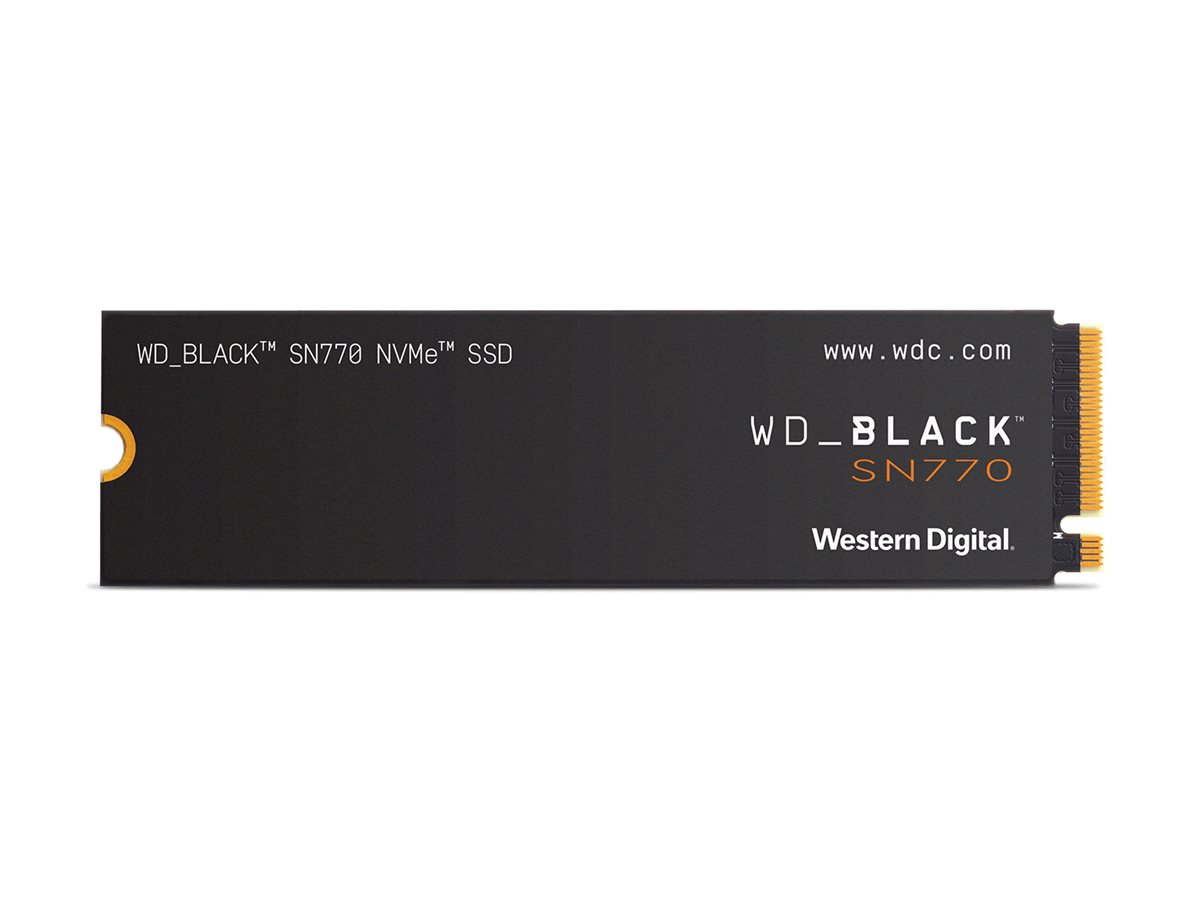 Western Digital SSD BLACK SN770 1TB NVMe PCIe Gen4 (WDS100T3X0E-00B3N0) thumbnail