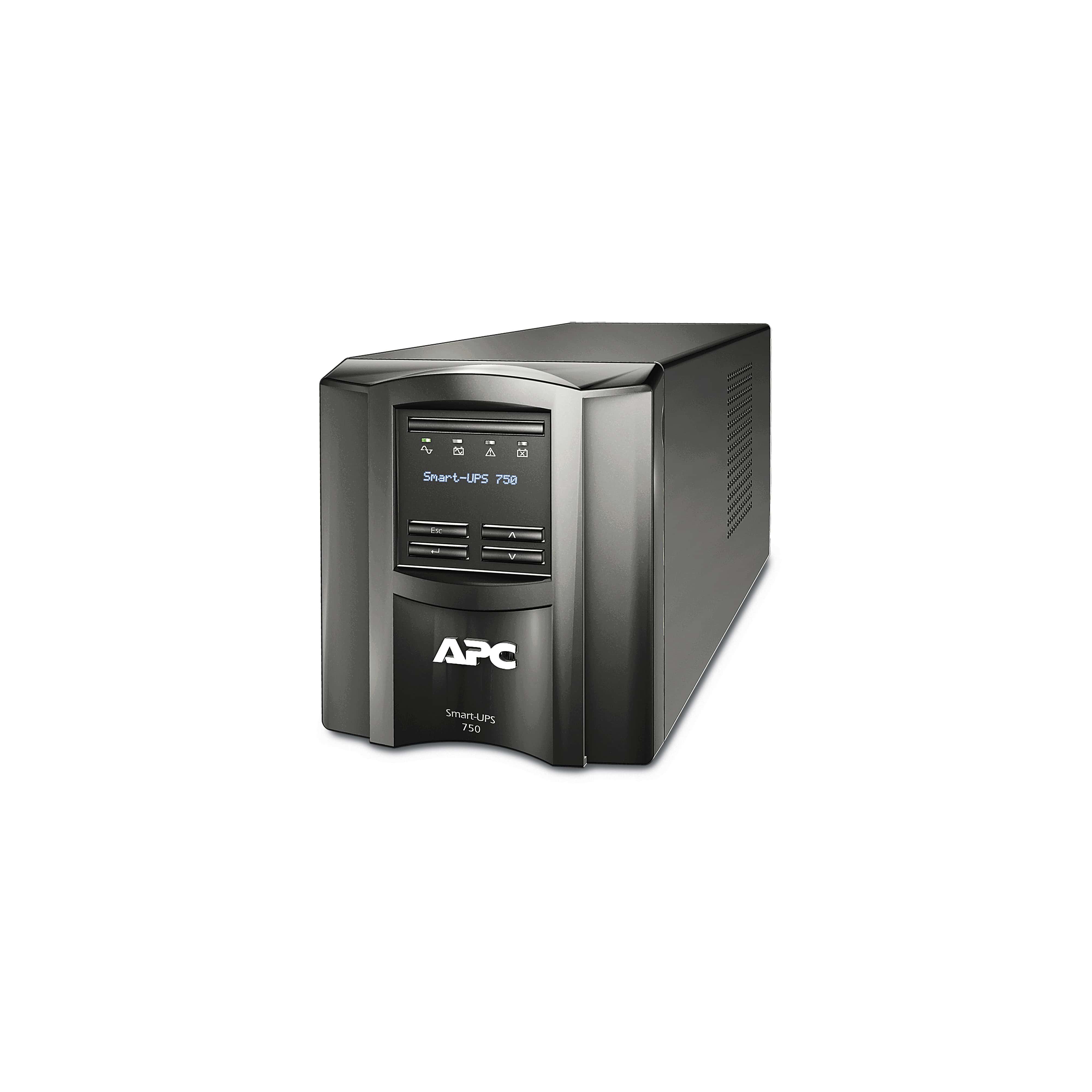 APC Smart-UPS SMT750I Noodstroomvoeding - 6x C13, USB, 750VA (SMT750I) thumbnail
