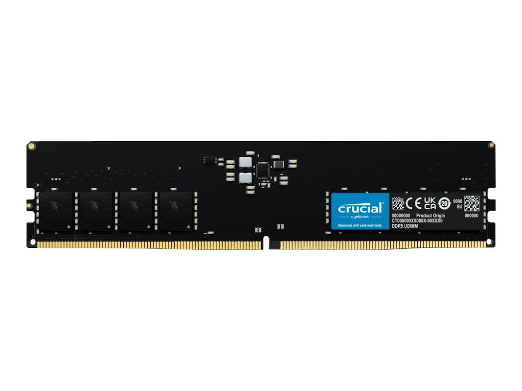 Crucial 16GB Crucial DIMM Pro 6000MHz (black) Version OEM (Tray) (CP16G60C48U5T) thumbnail