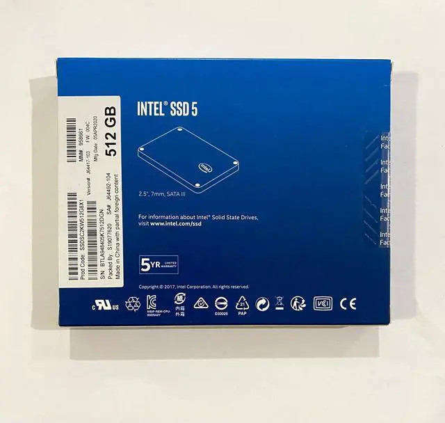 Intel (DEMO) Intel Solid-State Drive 545S Se (SSDSC2KW512G8X1-DEMO) thumbnail