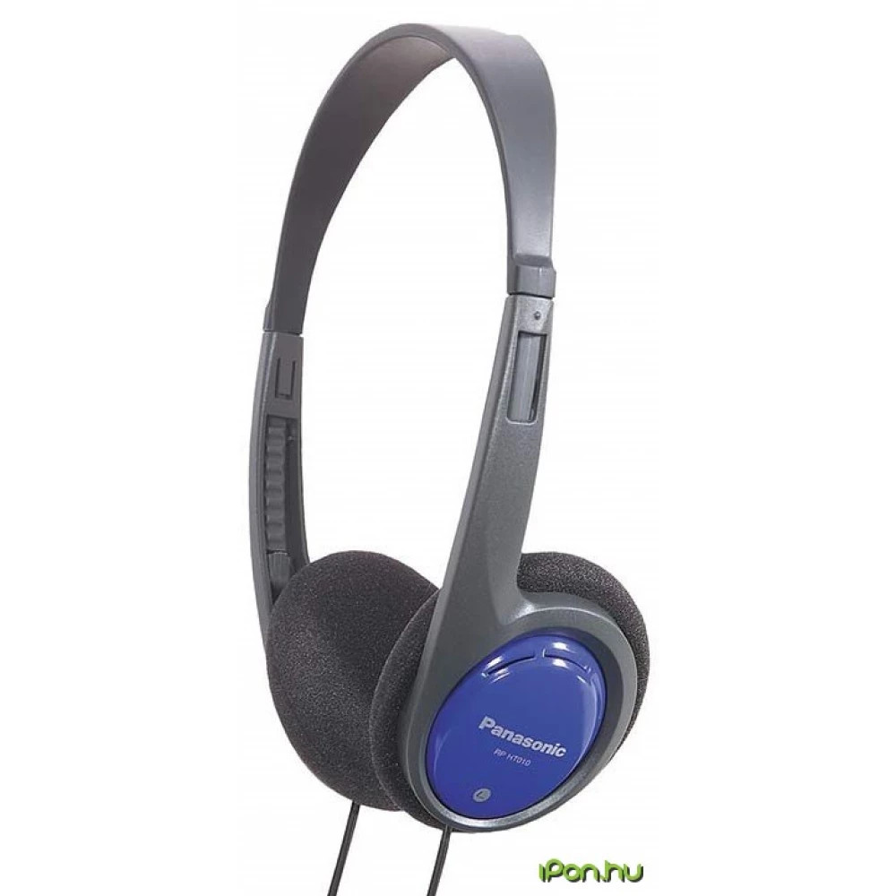 Panasonic RP-HT010E-A black/blue headphones 1.2 m cable ultra-light (RP-HT010E-A) thumbnail