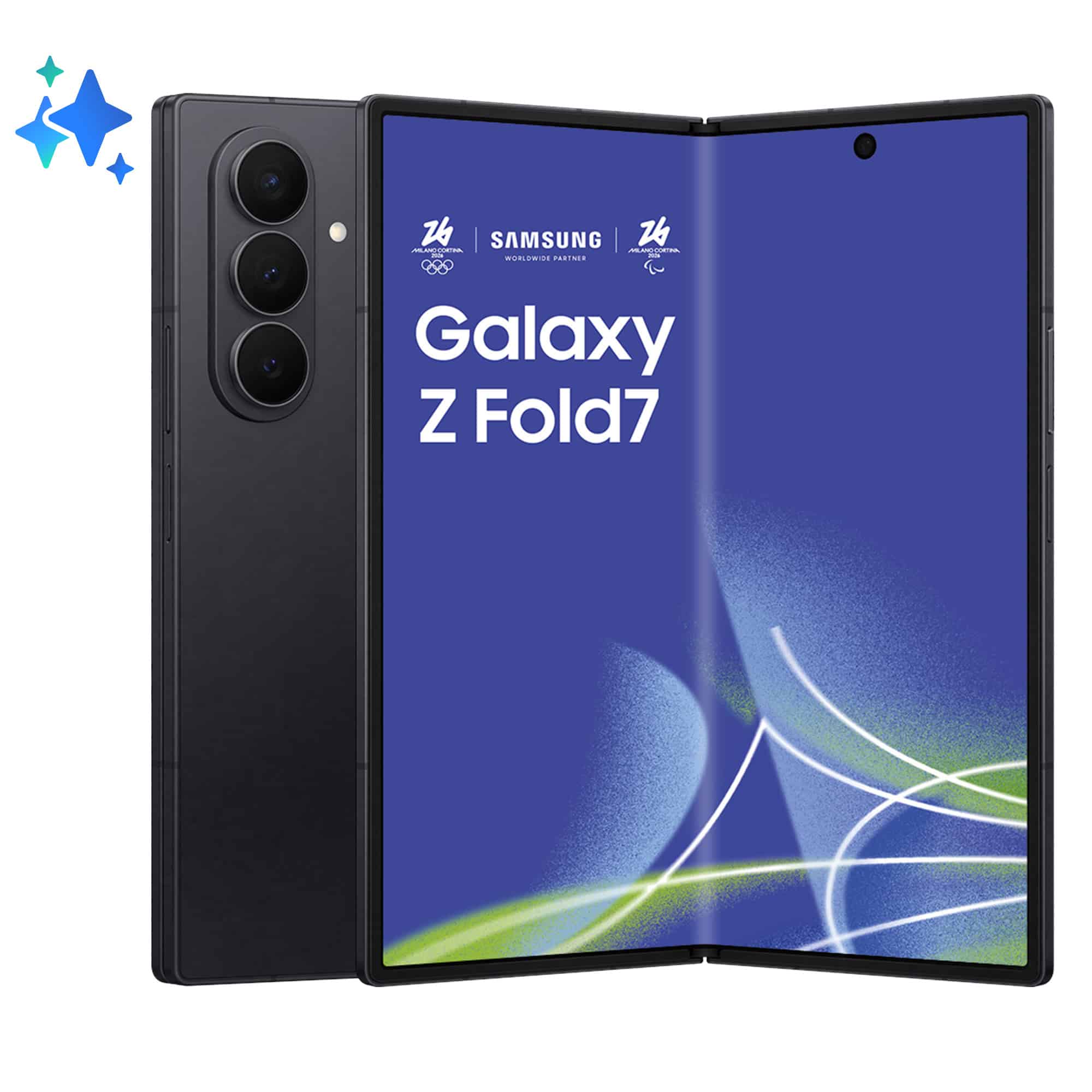 Samsung Galaxy Z Fold7 20,3 cm (8") 5G 12 GB 1 TB 4400 mAh Zwart (SM-F966BZKNEUE) thumbnail