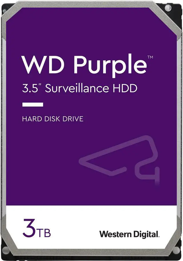 Western Digital WD Purple Surveillance Hard Drive WD30PURZ - Hard disk drive - 3 TB - internal - 3.5inch (8.9 cm) (WD30PURZ) thumbnail