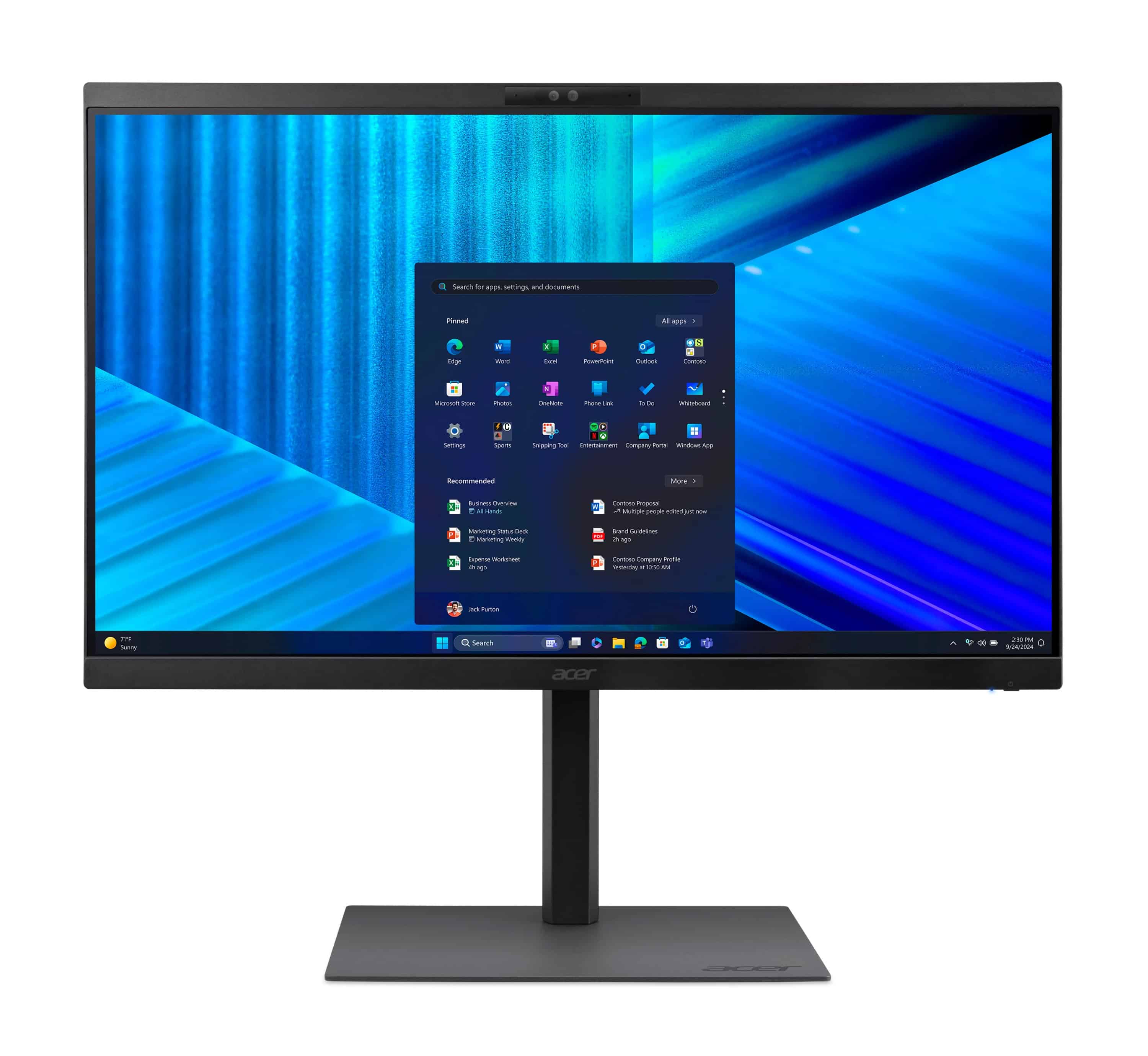 Acer Veriton Vero VVZ4737GT Alles-in-één computer (DQ.R4HEH.002) thumbnail