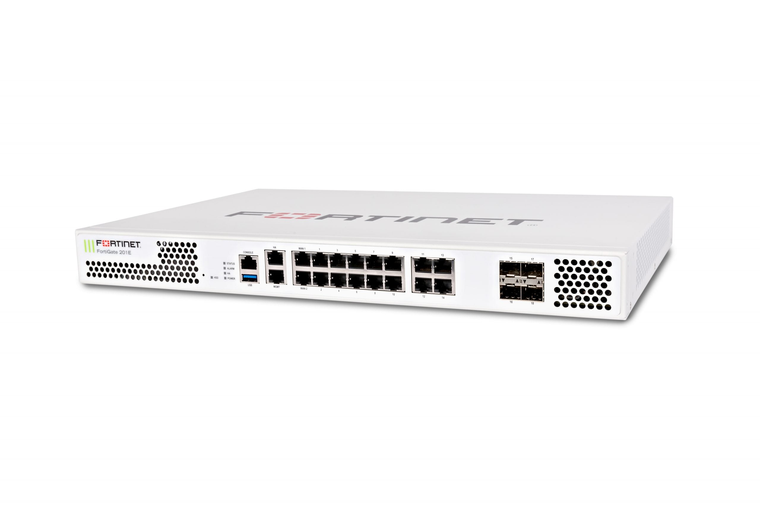 Cisco Fortinet 14 Port GbE 4 Port SFP Security Firewall (FG-201E) thumbnail