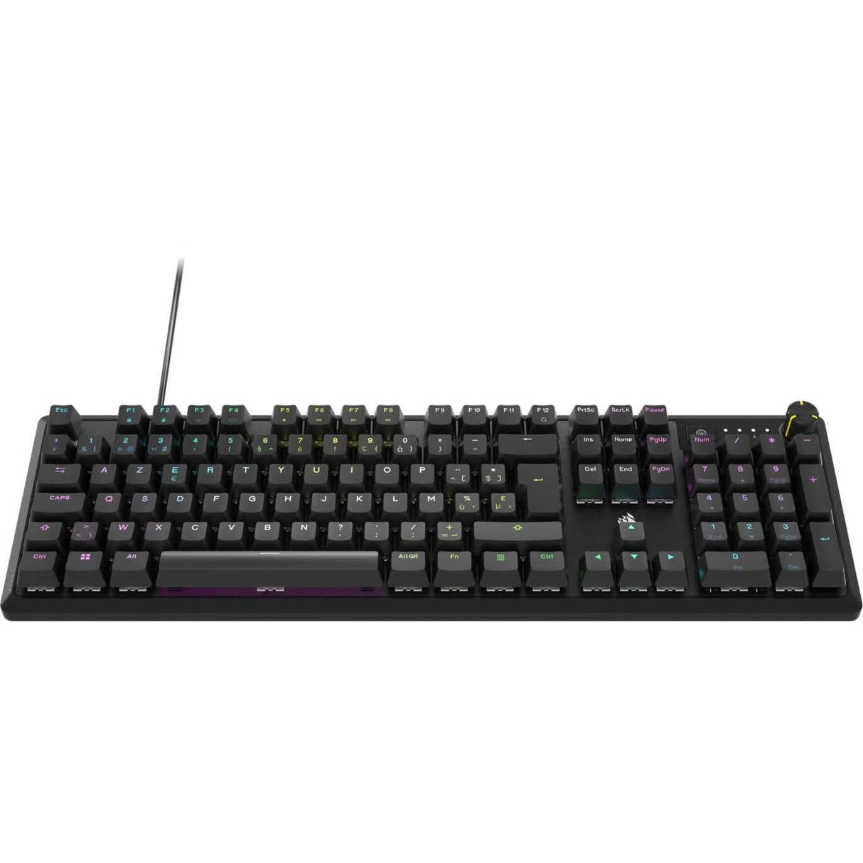 Corsair K70 keyboard Gaming USB Black (CH-910971E-NA) thumbnail