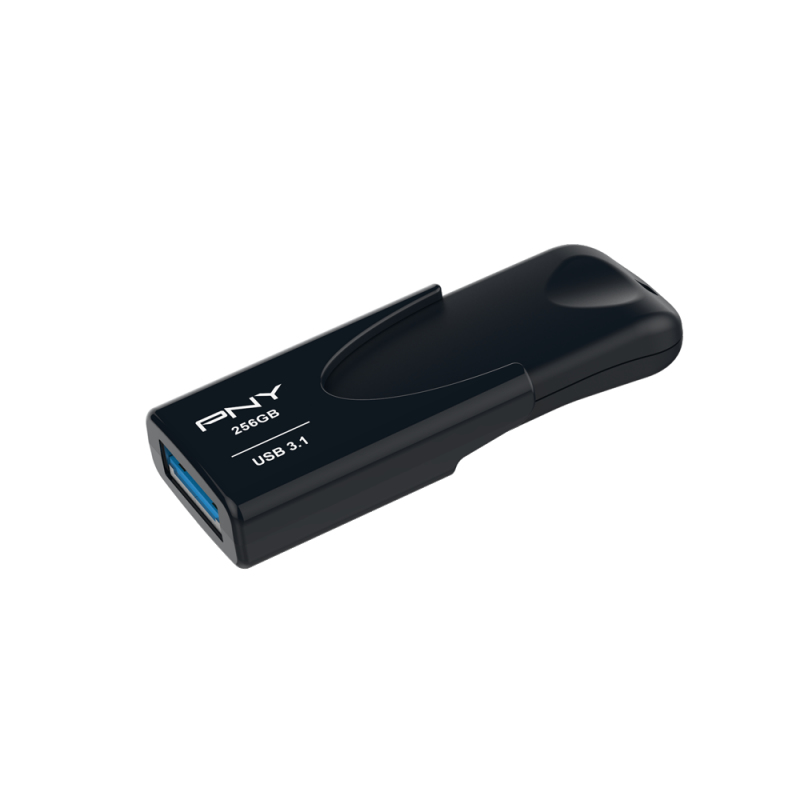PNY Attache 4 USB flash drive 256 GB USB Type-A 3.2 Gen 1 (3.1 Gen 1) Zwart (FD256ATT431KK-EF) thumbnail