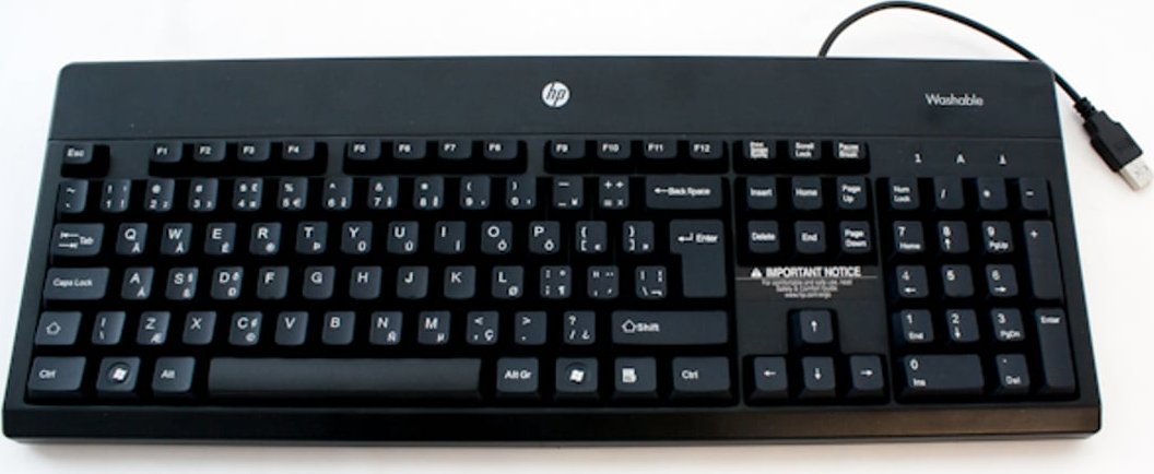 HP - tastatur - belgisk (724720-181) thumbnail