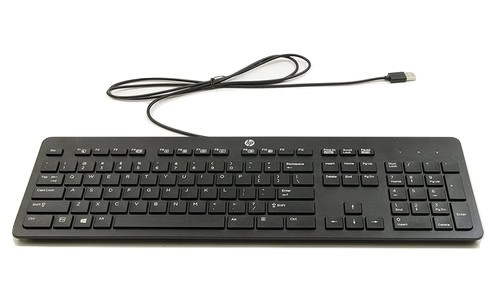 HP 803823-181 toetsenbord Universeel USB Belgisch Zwart (803823-181) thumbnail
