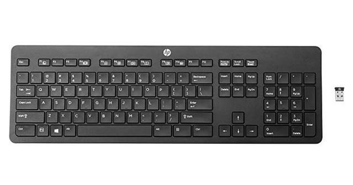 HPI SPS-HP Wireless Link-5 Keyboard Danish (846411-081) thumbnail