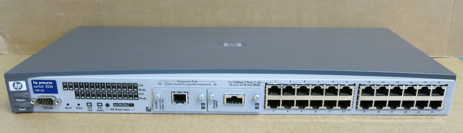 HP ProCurve 2524 Switch (J4813A#ABB-RFB) thumbnail