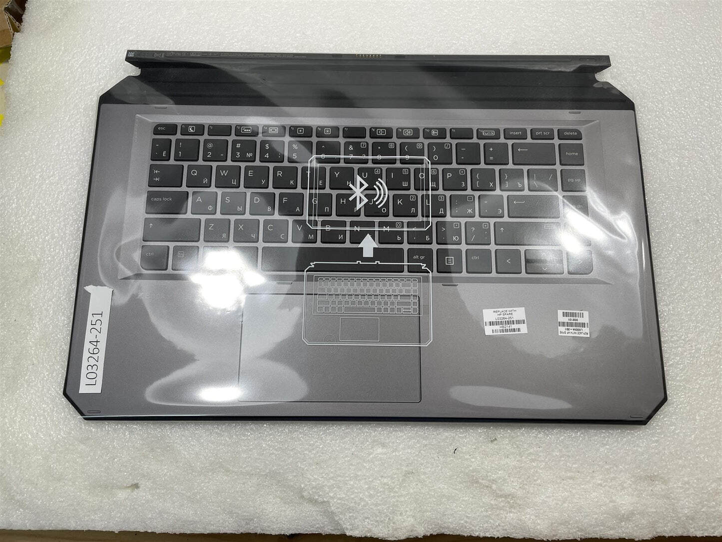 HPI SPS-KEYBOARD TP BL -RUSS (L03264-251) thumbnail