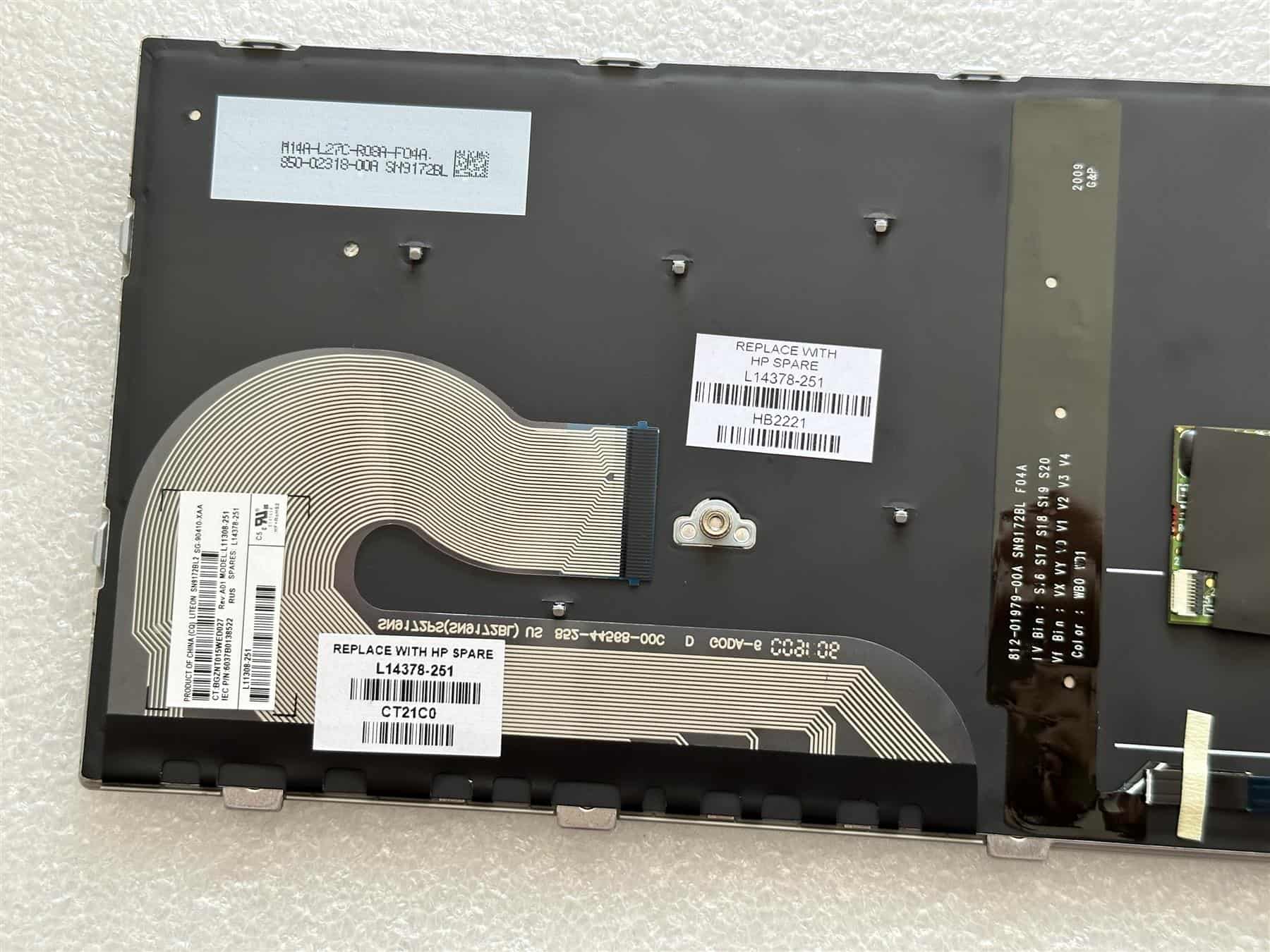 HPI SPS-KYBD SR BL PVCY -RUSS (L14378-251) thumbnail