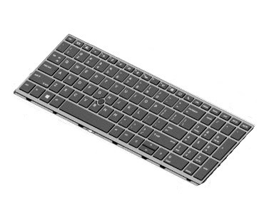HP L29477-081 laptop reserve-onderdeel Toetsenbord (L29477-081) thumbnail
