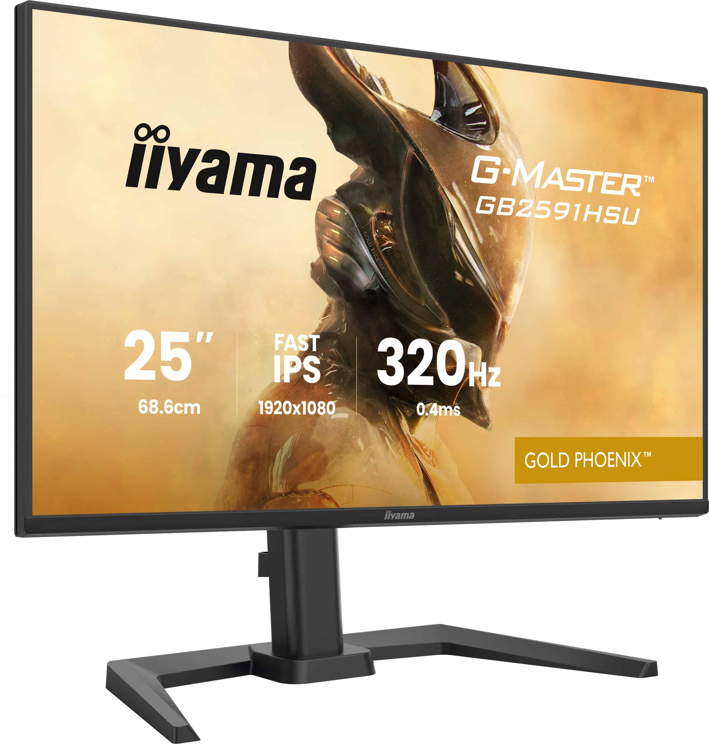 iiyama G-MASTER GB2591HSU-B1 computer monitor 62,2 cm (24.5") 1920 x 1080 Pixels Full HD LED Zwart (GB2591HSU-B1) thumbnail