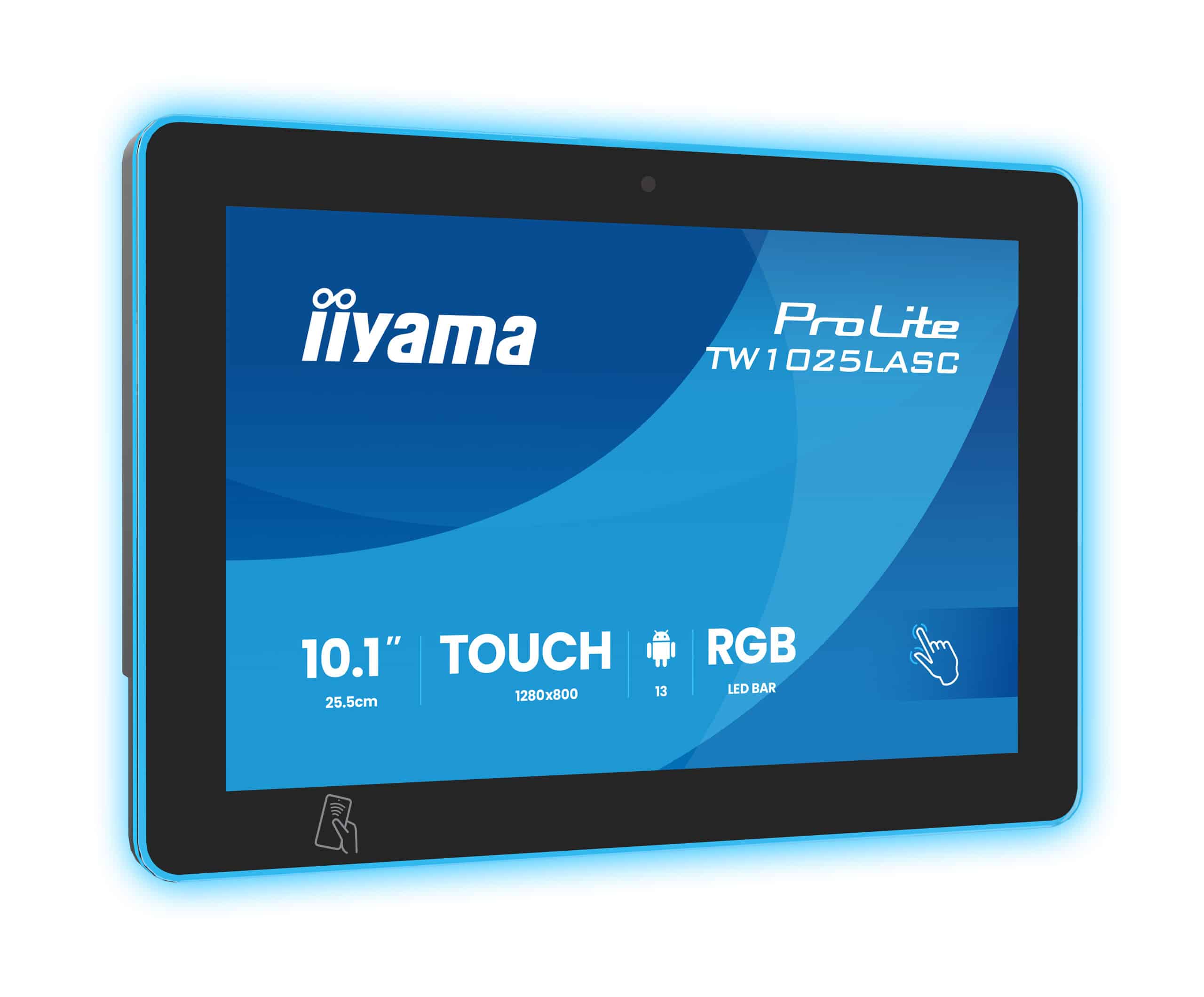 iiyama ProLite TW1025LASC-B3PNR computer monitor 25,6 cm (10.1") 1280 x 800 Pixels WXGA LED Touchscreen Multi-gebruiker Zwart (TW1025LASC-B3PNR) thumbnail