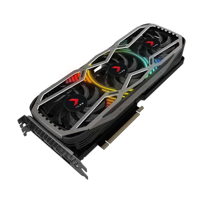 PNY RTX 3070 Ti 8GB XLR8 Gaming REVEL Edition NVIDIA GeForce RTX 3070 Ti GDDR6X (VCG3070T8TFXPPB) thumbnail