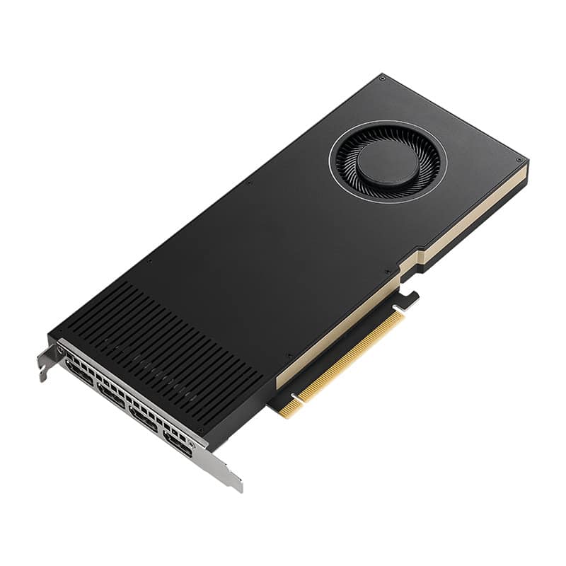 PNY VCNRTXA4000-PB videokaart NVIDIA RTX A4000 16 GB GDDR6 (VCNRTXA4000-PB) thumbnail
