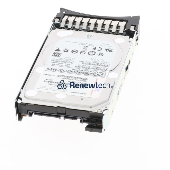 Lenovo - Festplatte - 500GB - Hot-Swap - 2.5 SFF Slim (6,4 cm SFF Slim) - SATA 3Gb/s - 7200 U/min - für BladeCenter HS22, System (42D0752) thumbnail