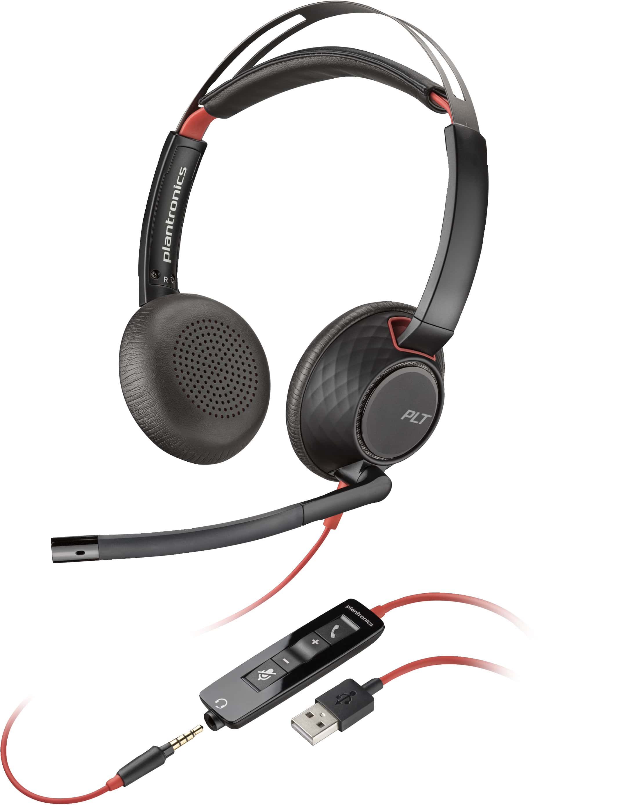 POLY Blackwire 5220 Stereo USB-A Headset (207576-201) thumbnail