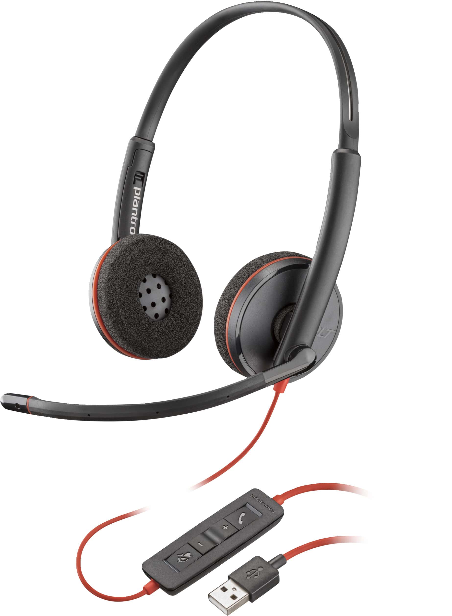 POLY Blackwire 3220 stereo USB-A-headset (bulk) (209745-201) thumbnail