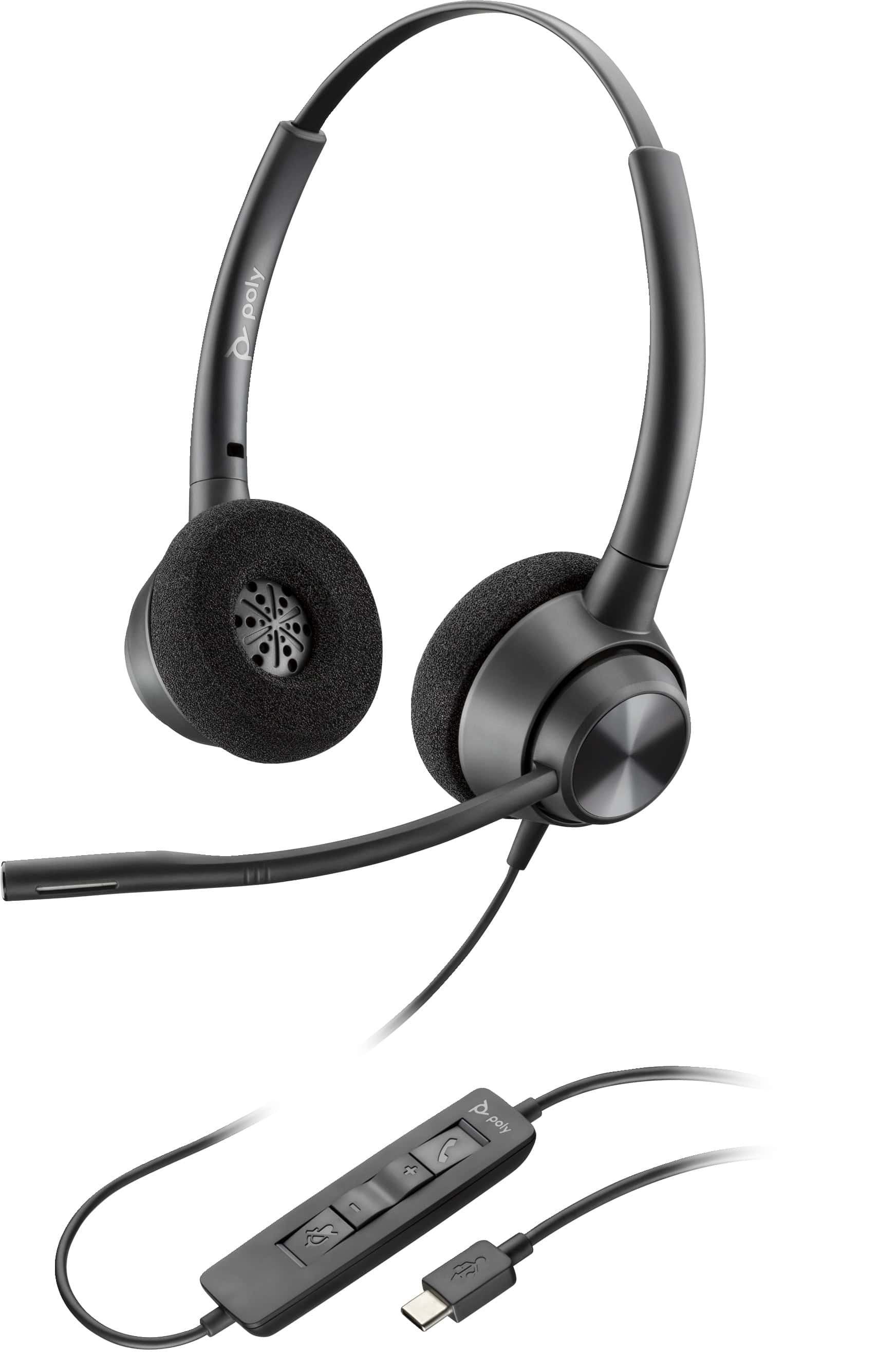POLY EncorePro 320 Stereo USB-A Headset TAA (214570-01) thumbnail