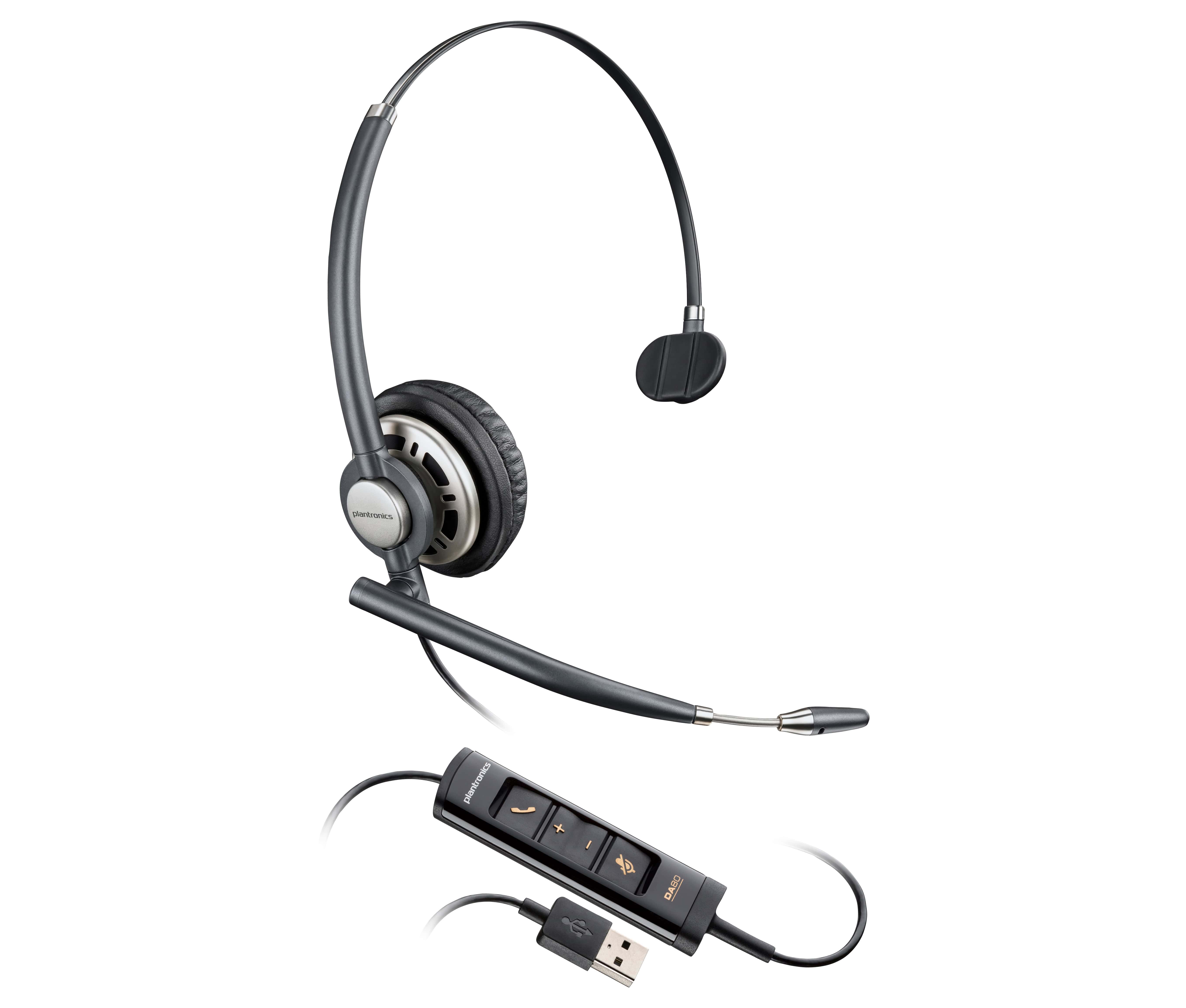 HP Poly EncorePro 715 USB-A Monoaural Headset TAA (783N5AA) thumbnail