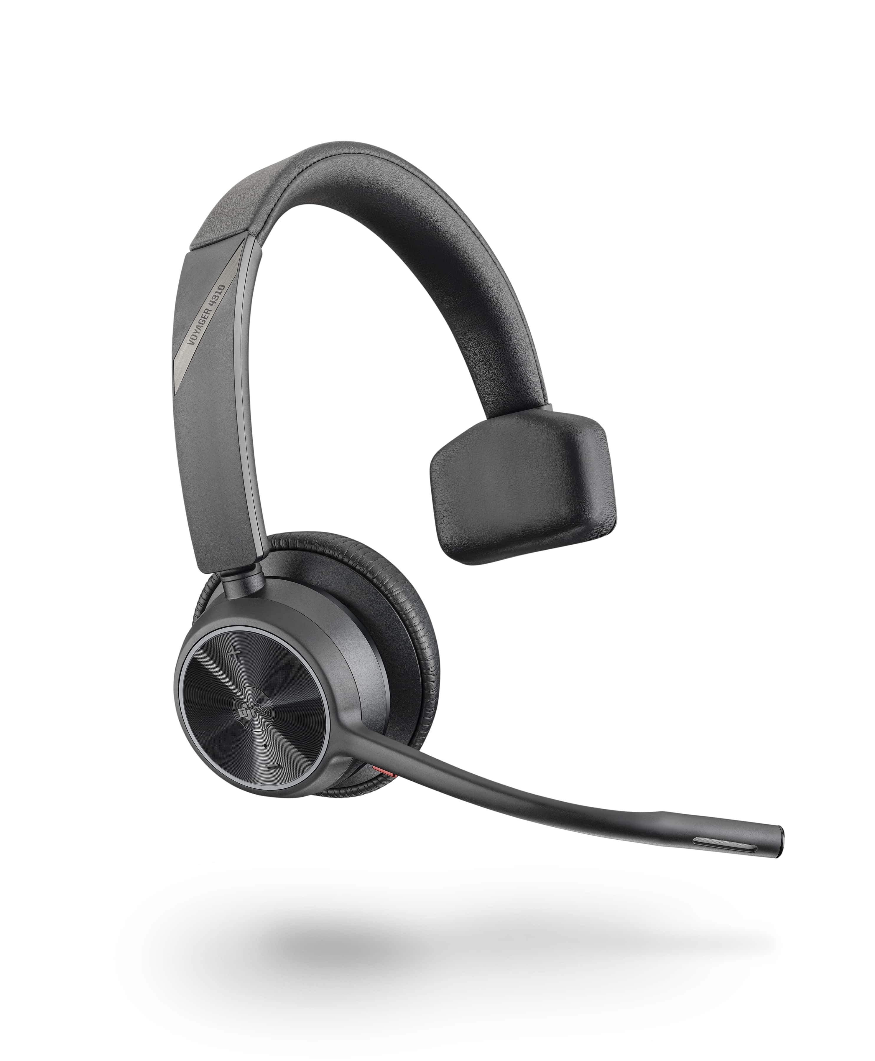 POLY VOYAGER 4310 UC Headset Draadloos Hoofdband Kantoor/callcenter USB Type-A Bluetooth Zwart (218470-02) thumbnail