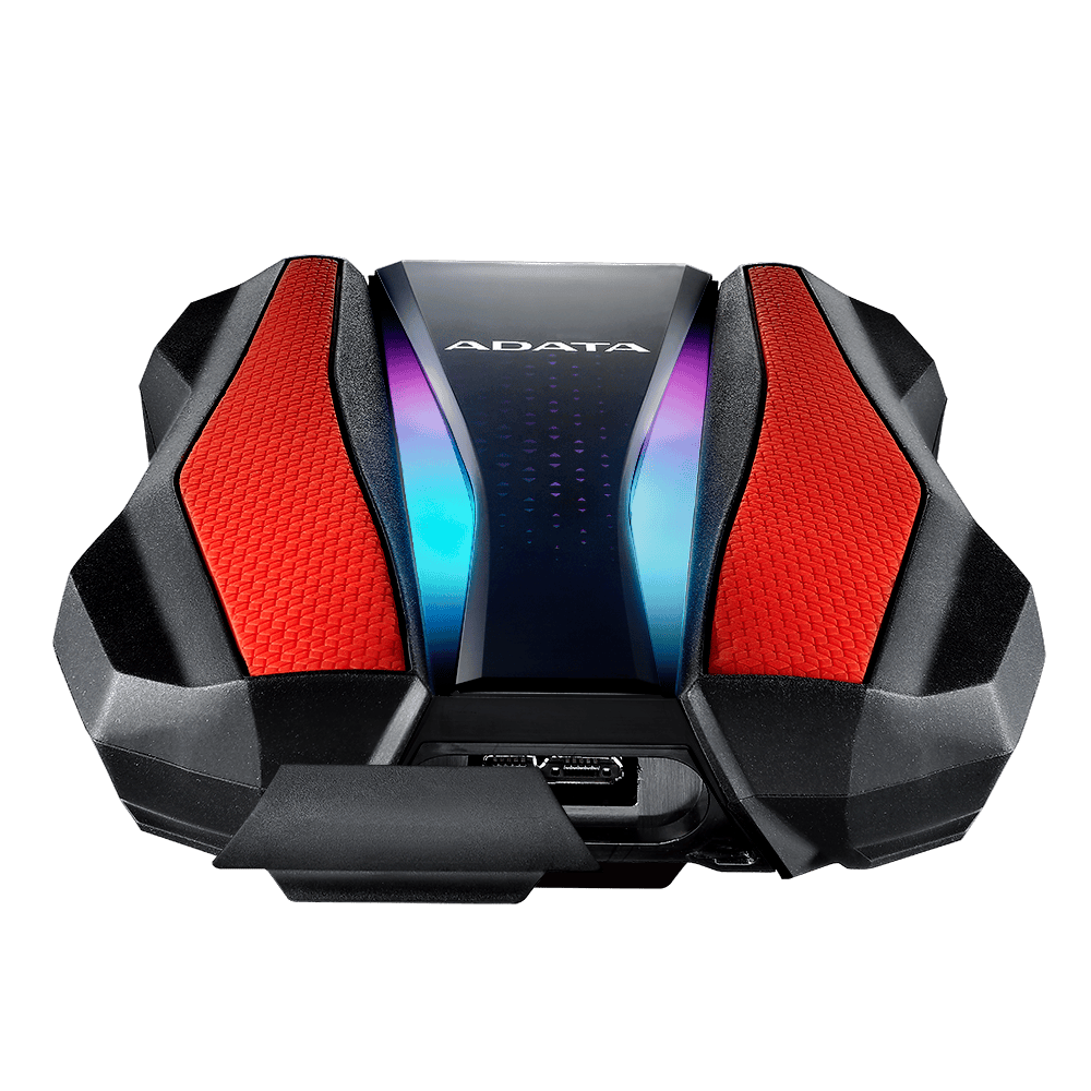 ADATA External HDD 2TB 2.5 USB 3.2 HD770G - red (AHD770G-2TU32G1-CRD) thumbnail