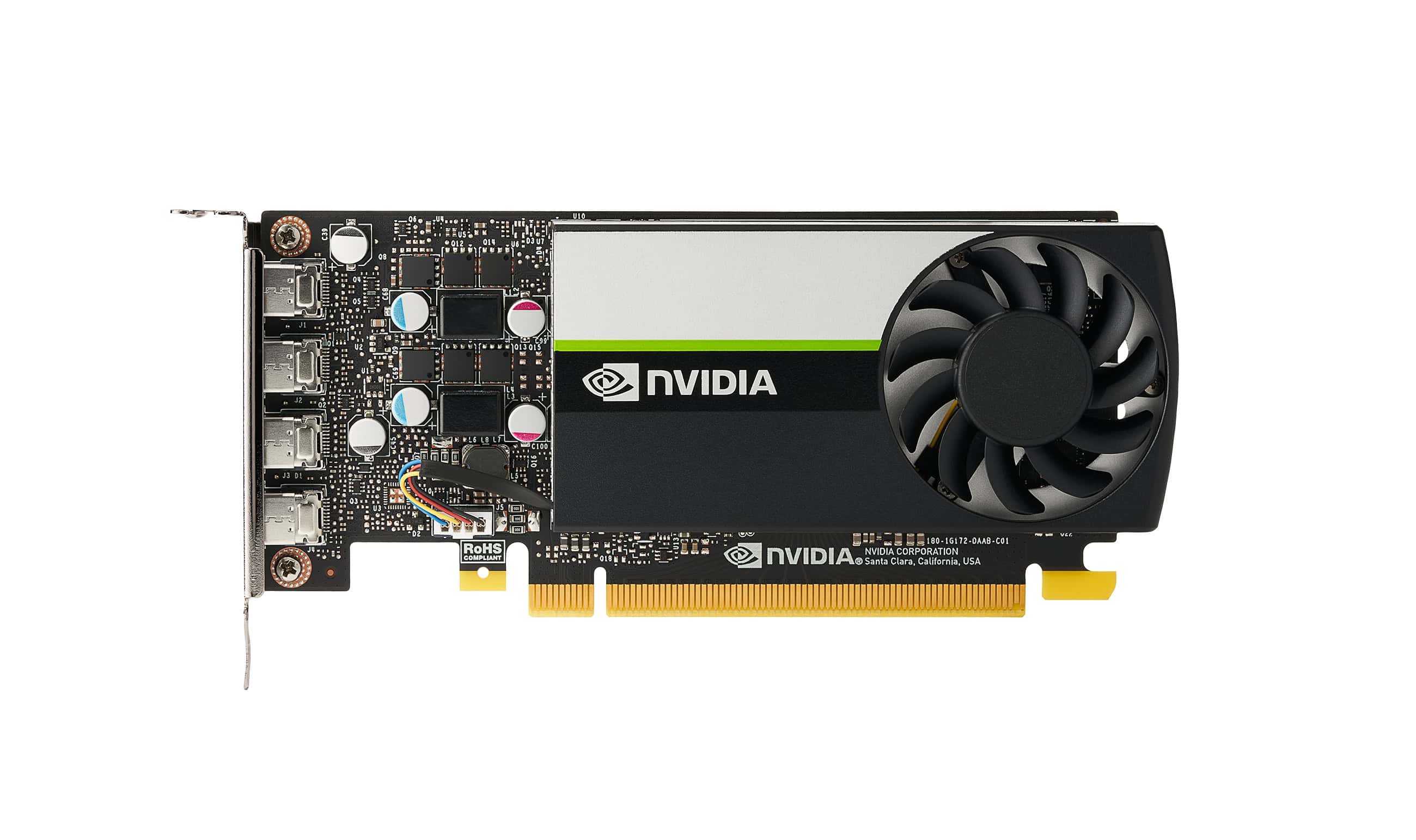 HP NVIDIA Quadro T1000 4 GB 4 mDP videokaart (20X22AA) thumbnail