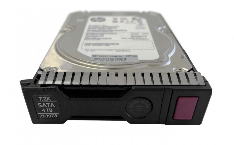HP 4TB SATA 6G 7.2K LFF MDL SC (713973-001) thumbnail