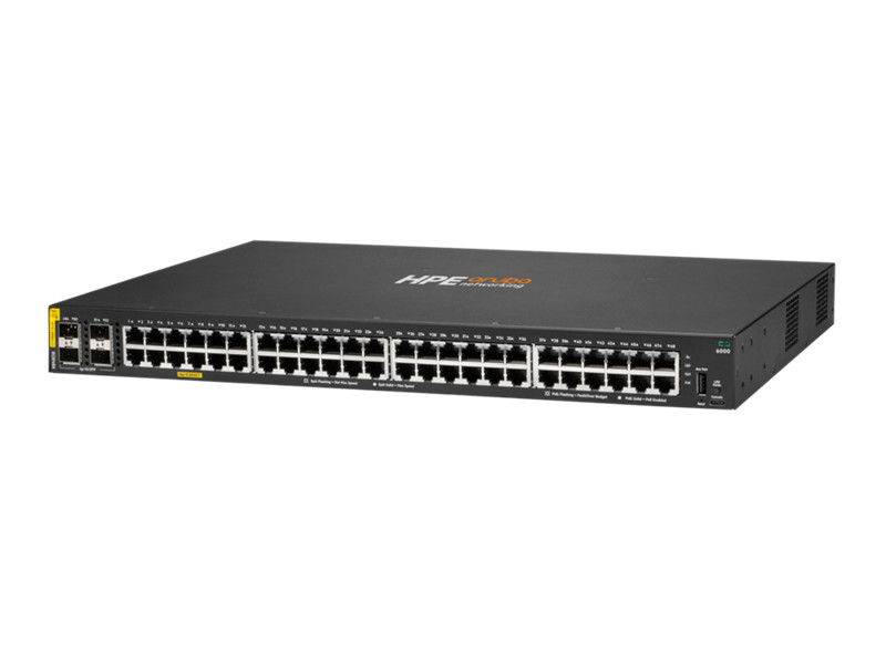 HP E ARUBA 6000 48G CL4 POE 4SFP SWITCH - Switch (R8N85-61001) thumbnail