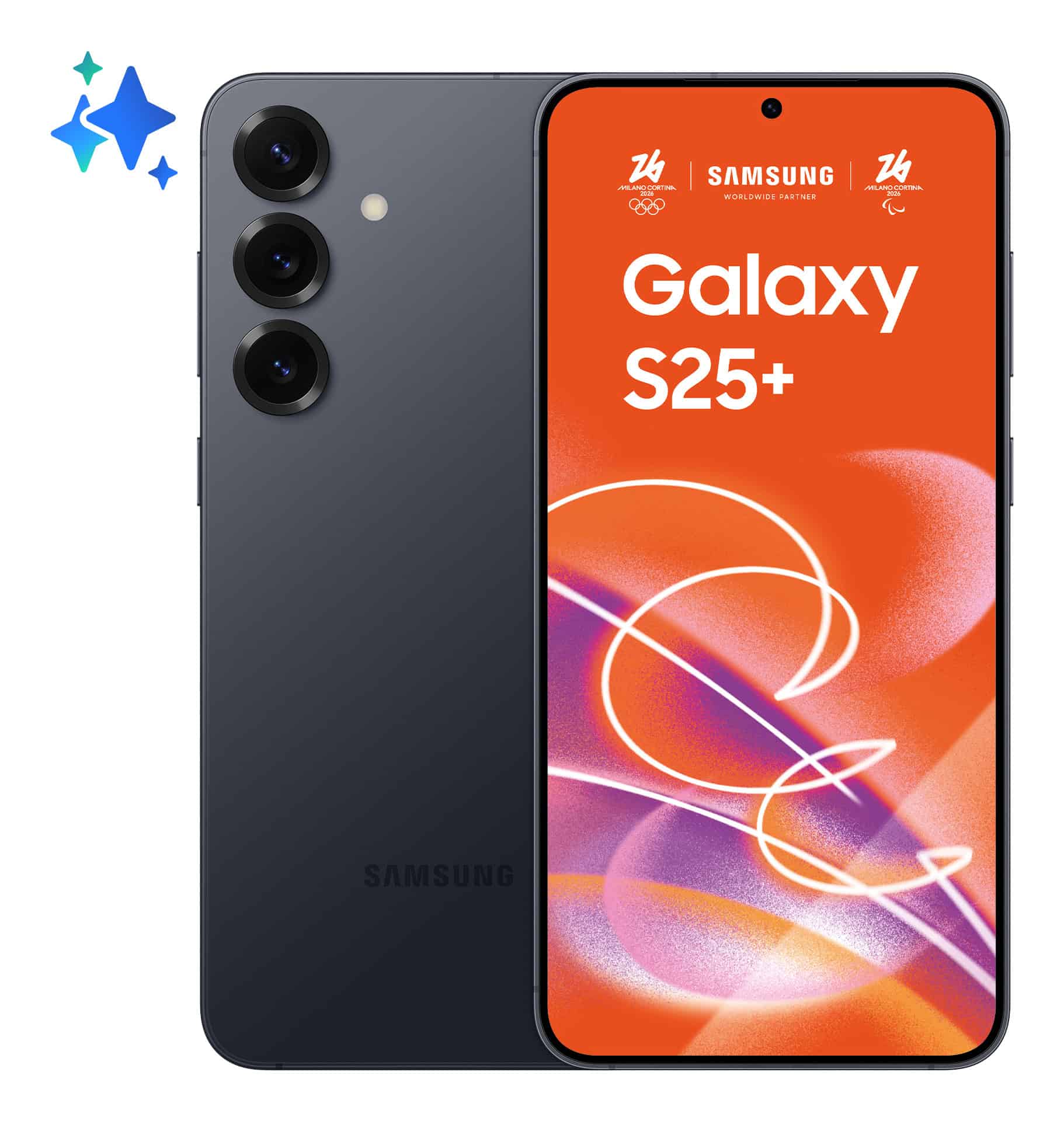 Samsung Galaxy S25+ SM-S936B/DS 17 cm (6.7") Dual SIM Android 15 5G USB Type-C 12 GB 256 GB 4900 mAh Zwart (SM-S936BZKDEUE) thumbnail