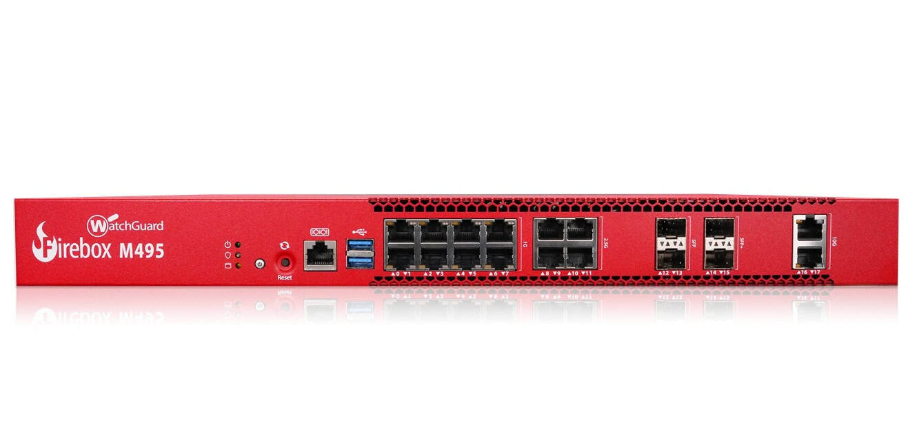 WatchGuard Firebox M495 Appliance Only - Lizenz (WGM495000) (WGM495000) thumbnail