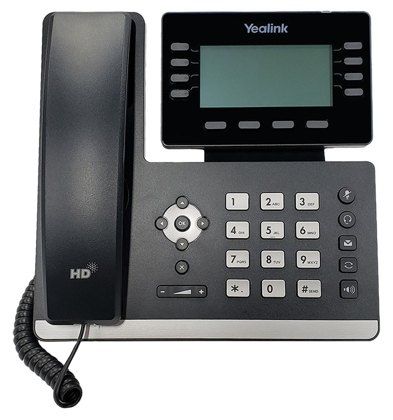 Yealink SIP-T53W IP phone Black Wired handset LCD 8 lines Wi-Fi SIP-T53W, IP Phone, Black, Wired handset, Desk/Wall, In-band, Ou (T53W) thumbnail
