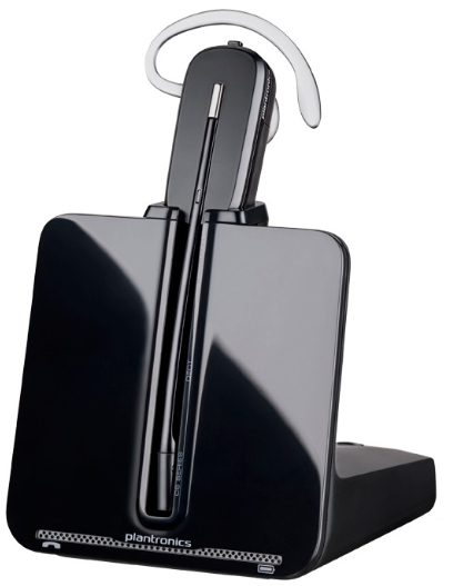 POLY CS540/A Headset Draadloos oorhaak Kantoor/callcenter Zwart (84693-02) thumbnail