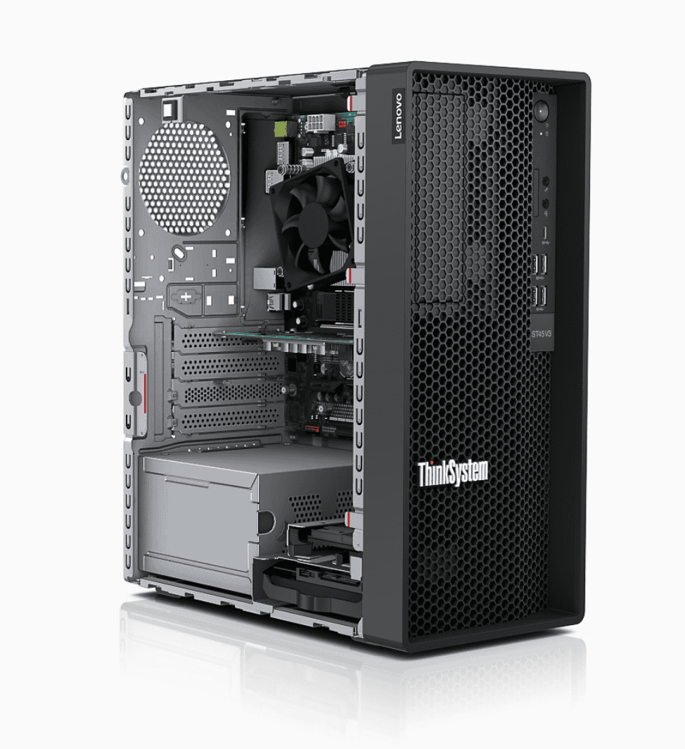 Lenovo ThinkSystem ST45 V3 Server 960 GB Tower AMD EPYC 4344P 3,8 GHz 16 GB 960GB SSD 7DH5A02HEA (7DH5A02HEA) thumbnail