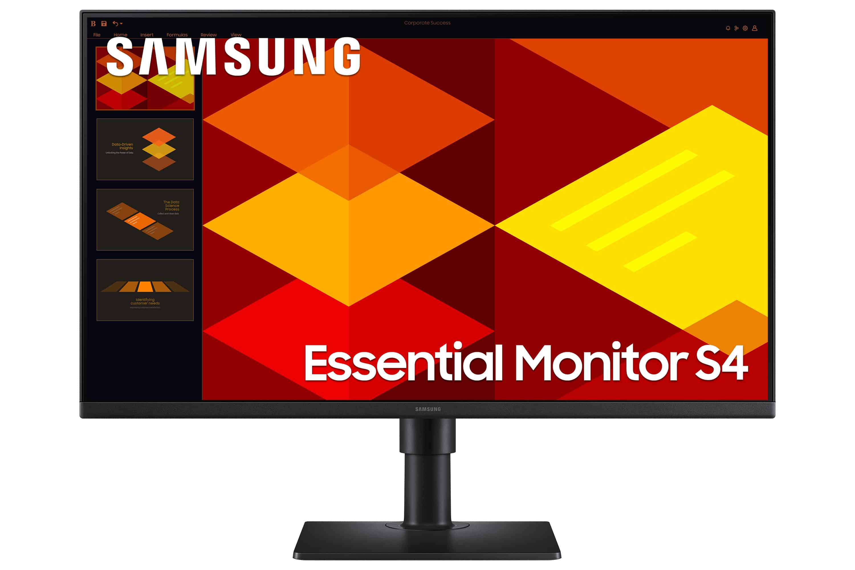 Samsung 27" Essential Monitor S4 S40GD Full HD (LS27D402GSUXXE) thumbnail