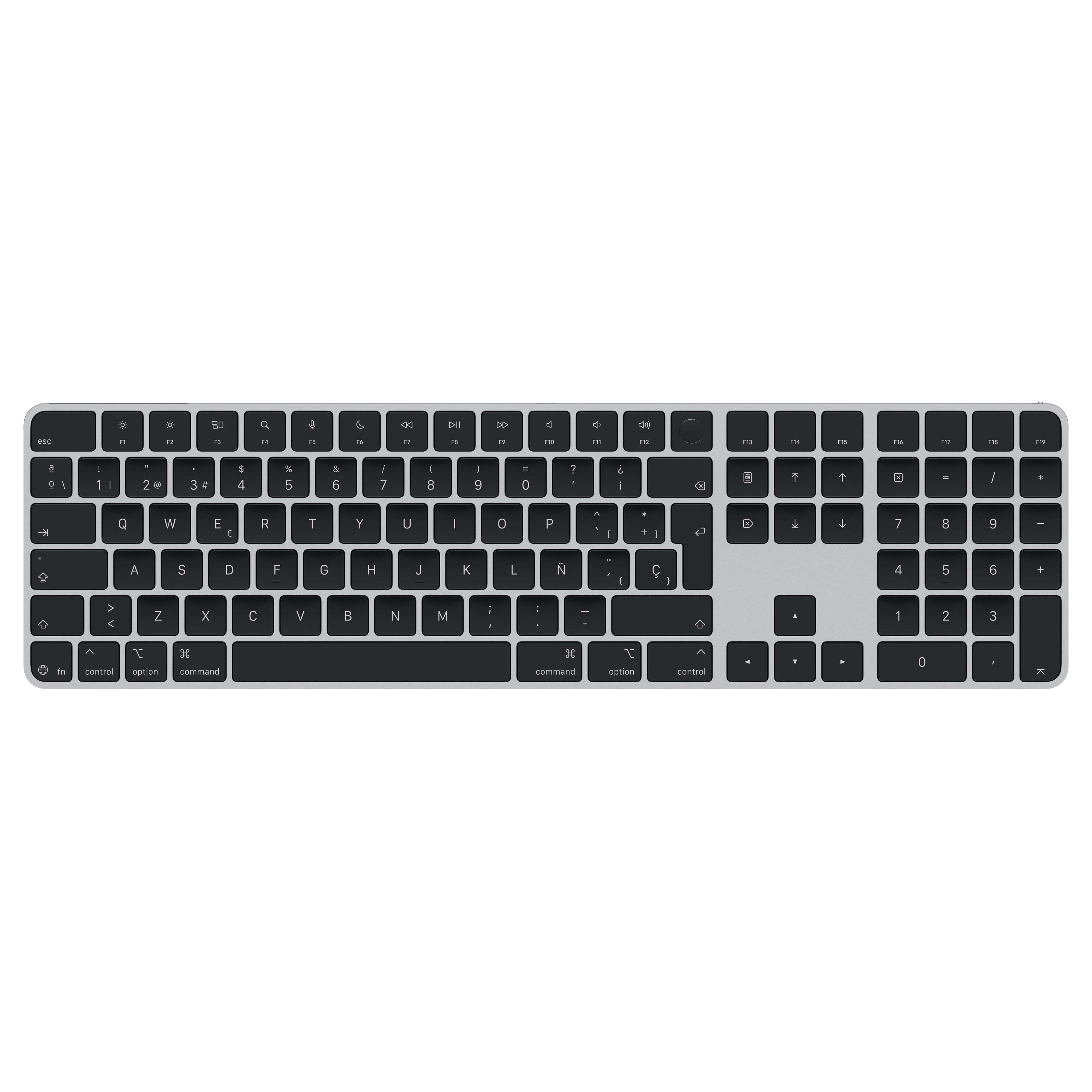 APPLE MAGIC KEYB TOUCH ID NUM KEY BL-ESP (MXK83Y/A) thumbnail