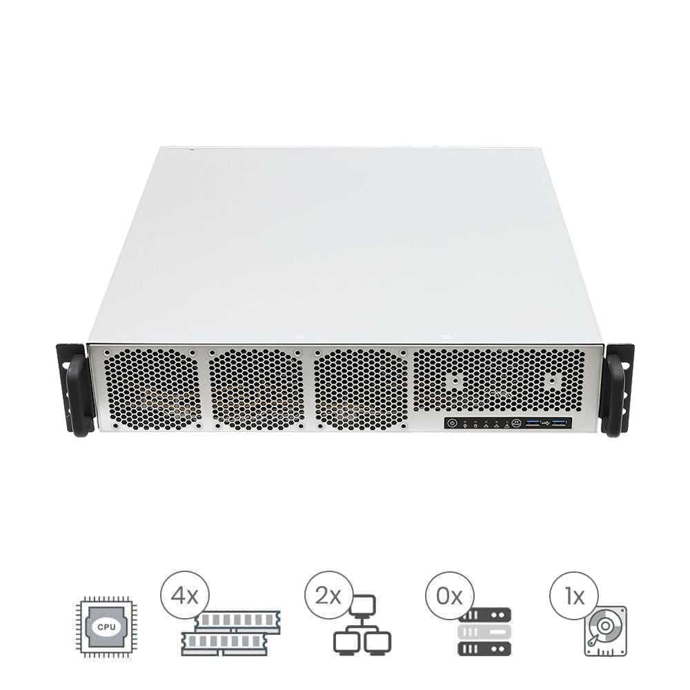 ASRock Barebone Server Single Sockel AM5 2U1G-B650/EVAC (2U1G-B650/EVAC) thumbnail