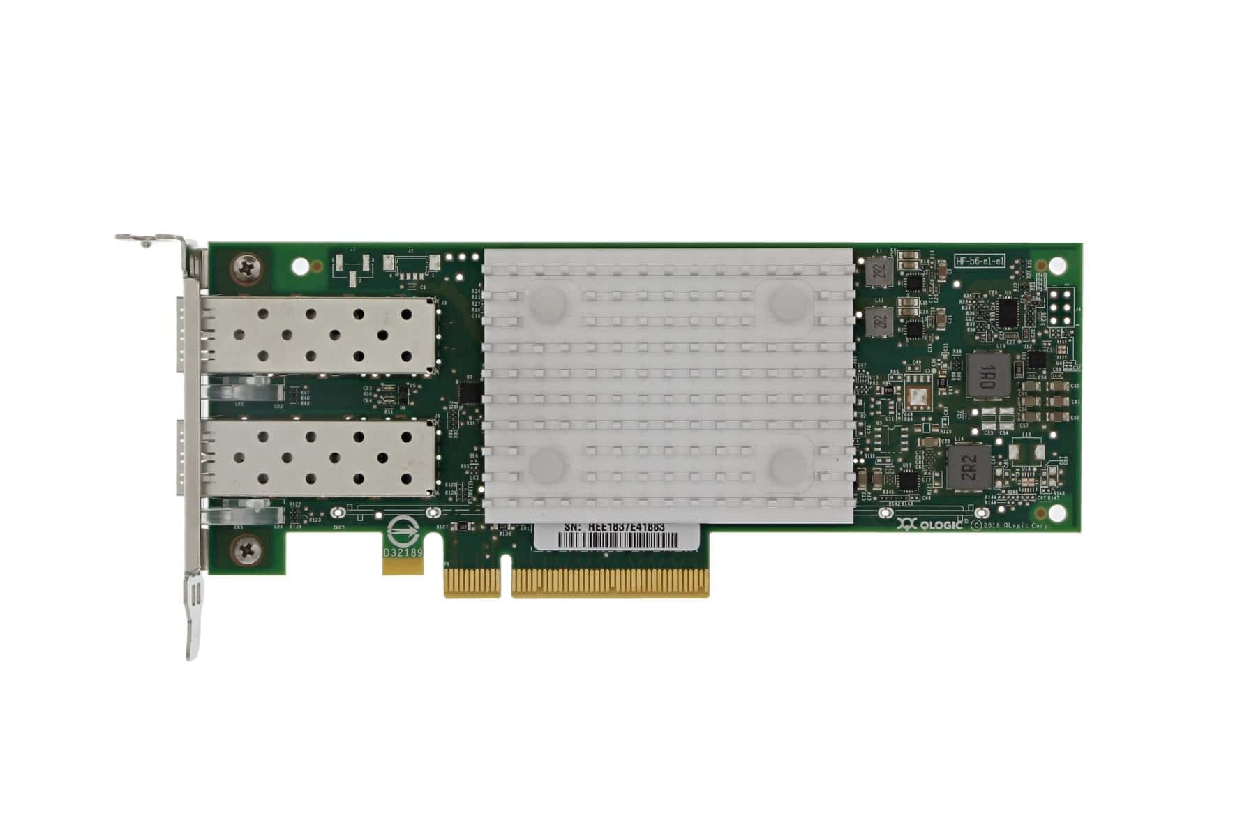DELL QLOGIC QL41262 25/10GB SFP+ DUAL-PORT NETWORK ADAPTER - LPB (415DX-LP) thumbnail