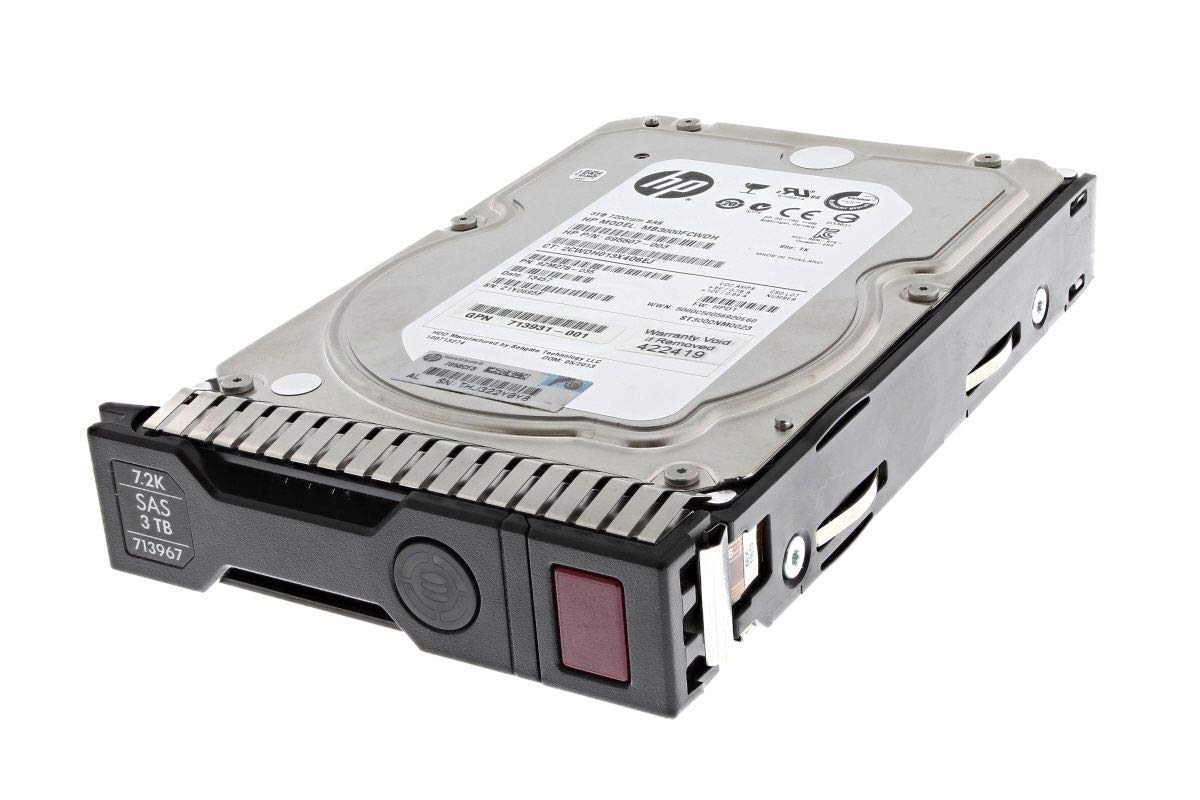 HP 4TB 12G SAS 7.2K 3.5in MDL SC (713831-B21) thumbnail