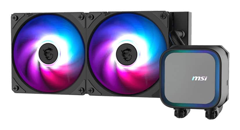 MSI MAG Coreliquid A13 240 Moederbord, Processor Alles-in-één vloeistofkoeler 12 cm Zwart 1 stuk(s) (306-7ZWCA11-L80) thumbnail