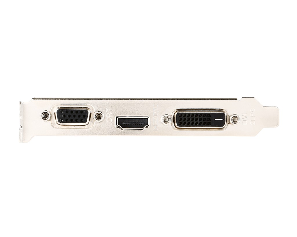 MSI NVIDIA GEFORCE - GT710 - 954 MHZ - 2 GO DDR3 - 1600 MHZ - 1 X HDMI FEMALE - 1 X DVI FEMALE - 1 X VGA (912-V809-2016) thumbnail